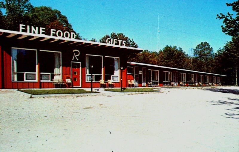 Revords Motel and Restaurant (Dune Shores Resort) - Old Postcard